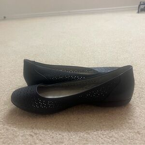 Women's Navy Ballet Flats